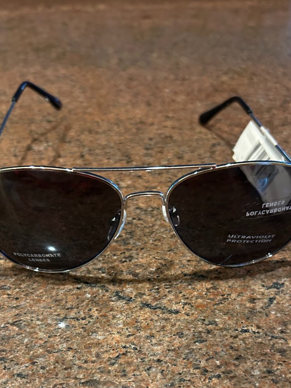 Silver Rim Mirrored Sunglasses - NWT